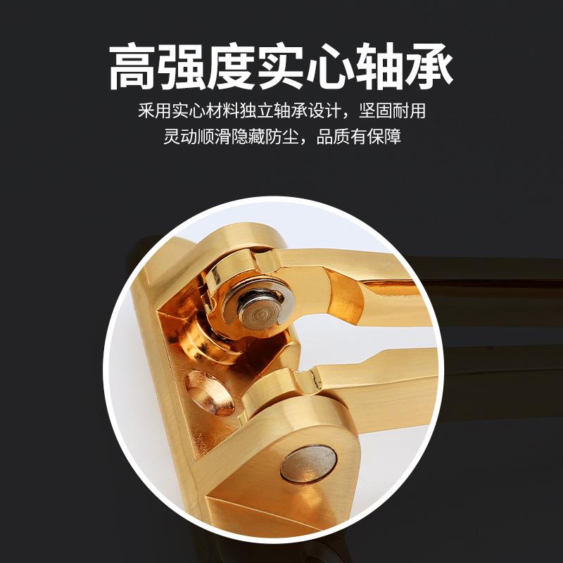 防盗链反锁门栓亮金色防盗扣酒店门锁扣五金配件宾馆防盗门扣