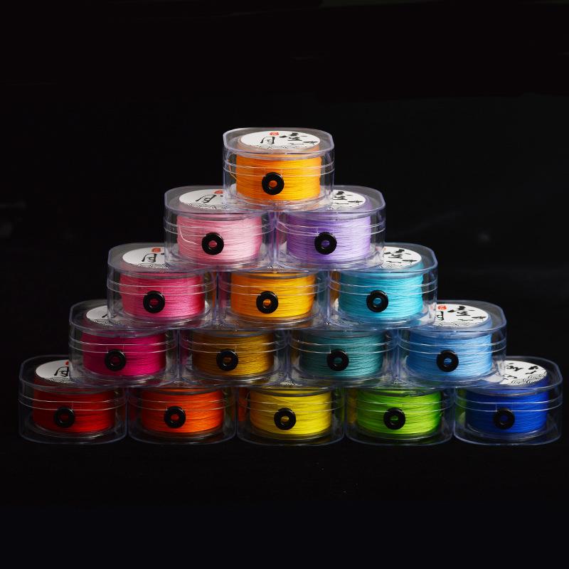 70号0.mm极细玉线 编手链专用绳串珠线手工编织红绳特细文玩线绳