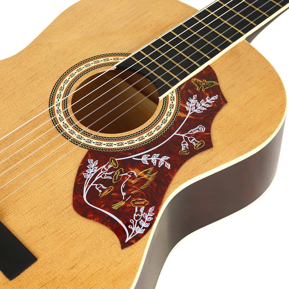 吉他护板41寸民谣吉他面板防刮板音孔贴木吉他扫弦防护板吉他配件