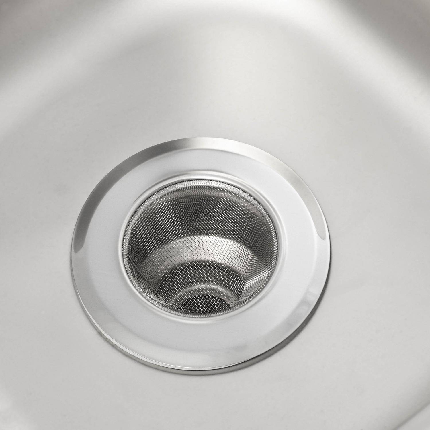 跨境新款不锈钢厨房水槽过滤网下水道防堵草帽地漏洗手盘隔渣