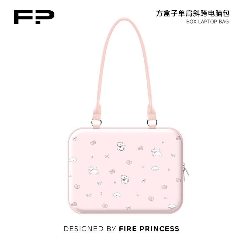 火公主可爱萌宠笔记本电脑包2025适用新款小米平板收纳包16寸保护套手提包mac内胆包女华为matebook14防震,3C数码配件,笔记本电脑包,淘宝优惠券,粉丝福利购,淘宝优惠卷