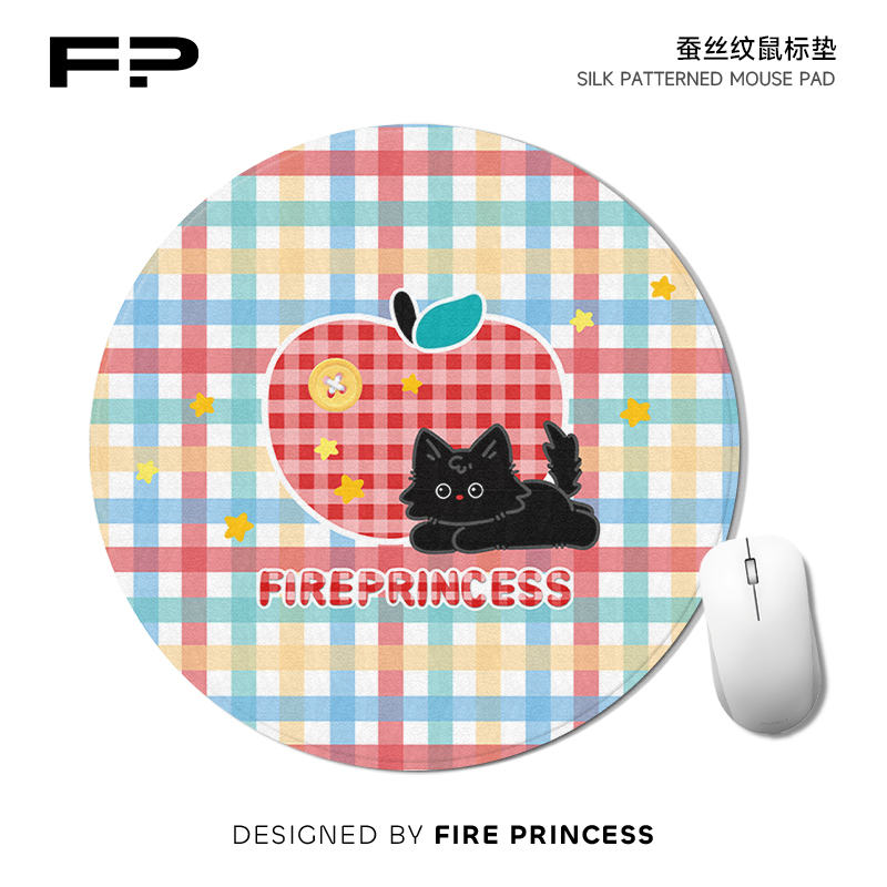 鼠标垫便捷滑鼠桌垫女办公硬质