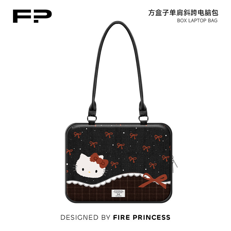FIREPRINCESS韩系笔记本电脑包2025适用新款小米平板收纳包16寸保护套手提包mac内胆包女华为matebook14防震