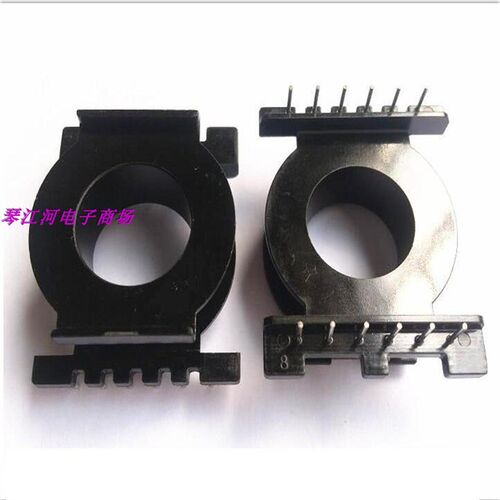 EQ40电源磁芯骨架EQ4020变压器磁芯骨架立式6+6PIN