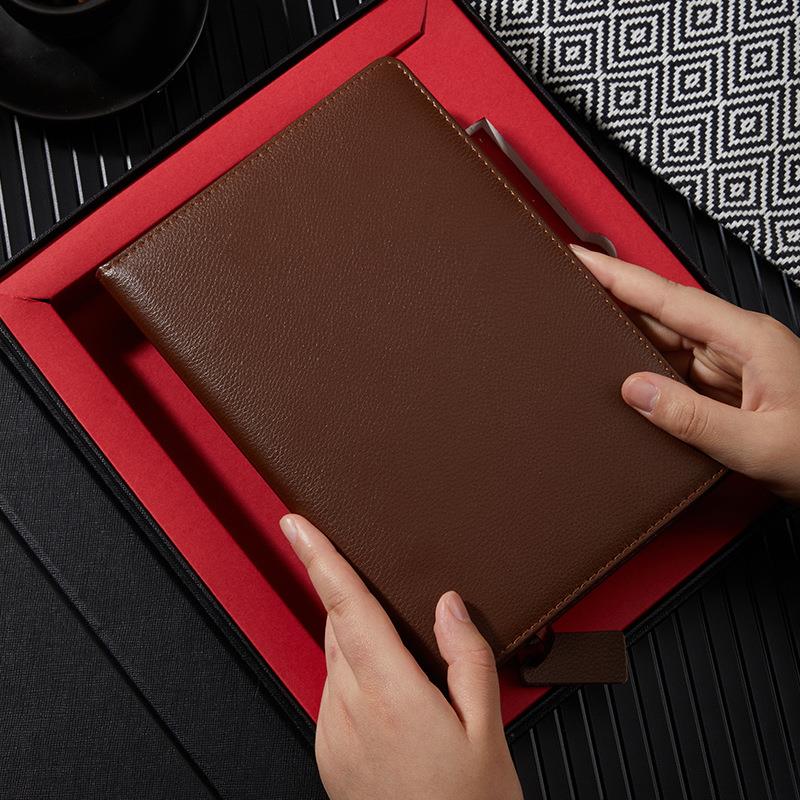 真皮本子32k商务高档牛皮笔记本a5大学生笔记本子文艺精致