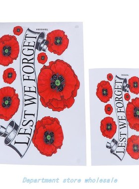 1pc car waterproof car sticker LEST WE FORGET alphabet car s