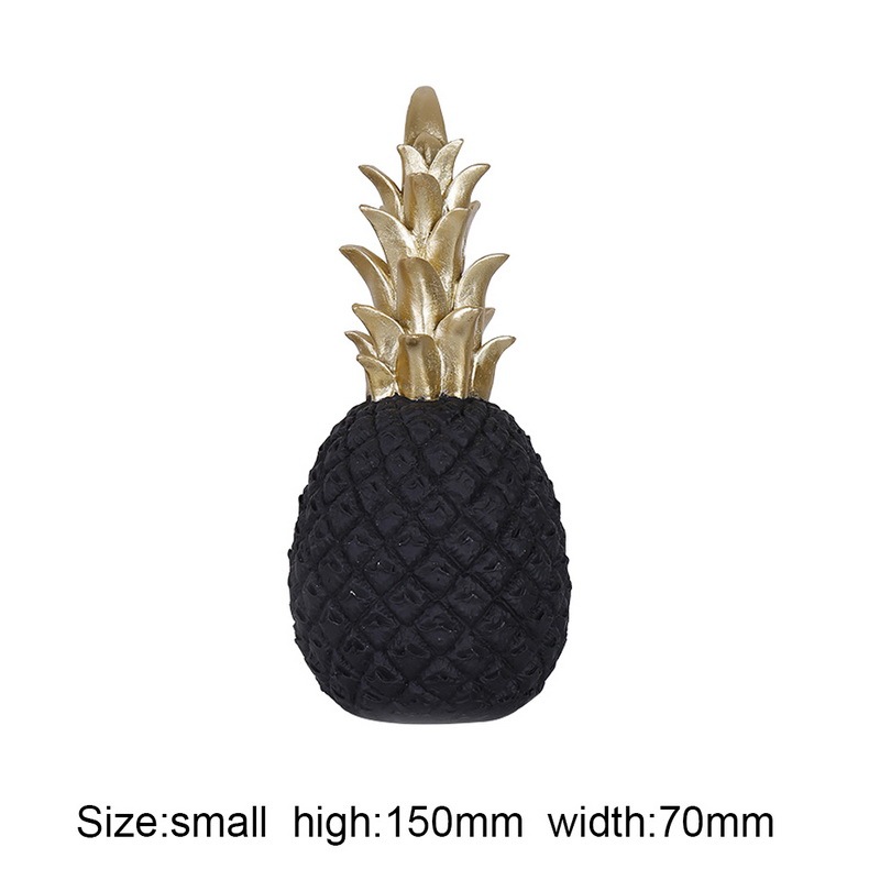Nordic Modern Home Decor Pineapple Ornat Synthetic Resin Cus