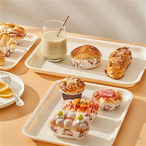 Nordic rectangular tray household teacup combination set