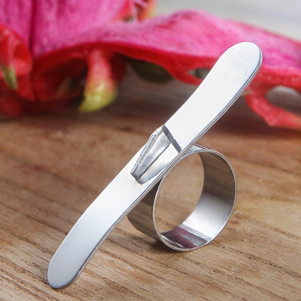 Stainless Steel Orange Peeler Remover Slicer Cutter Lemon