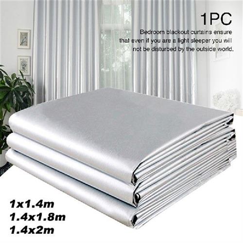 1Pc Blackout Curtains with Hooks Home Office Decoration Balc