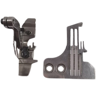 飞马M800 1压脚 900包缝机拷边车锁边机四线密拷鱼线针板202554E