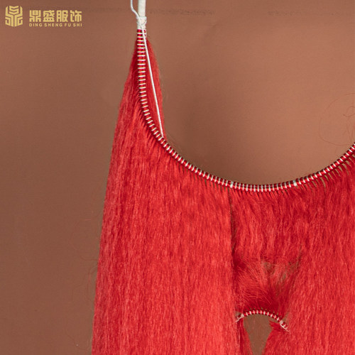 好货戏曲戏剧用品髯口王朝马汉红色红戏具髯口胡子胡须丝红哈胡子