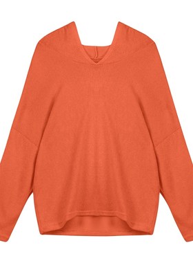 Sweater winter loose 2021 personality fashion plus size long