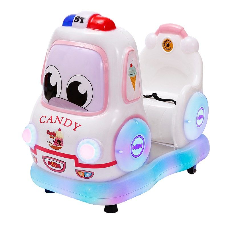 2022新款汽车总动员投币商用家用摇摇车摇摇马电动摇摆机MP5动画