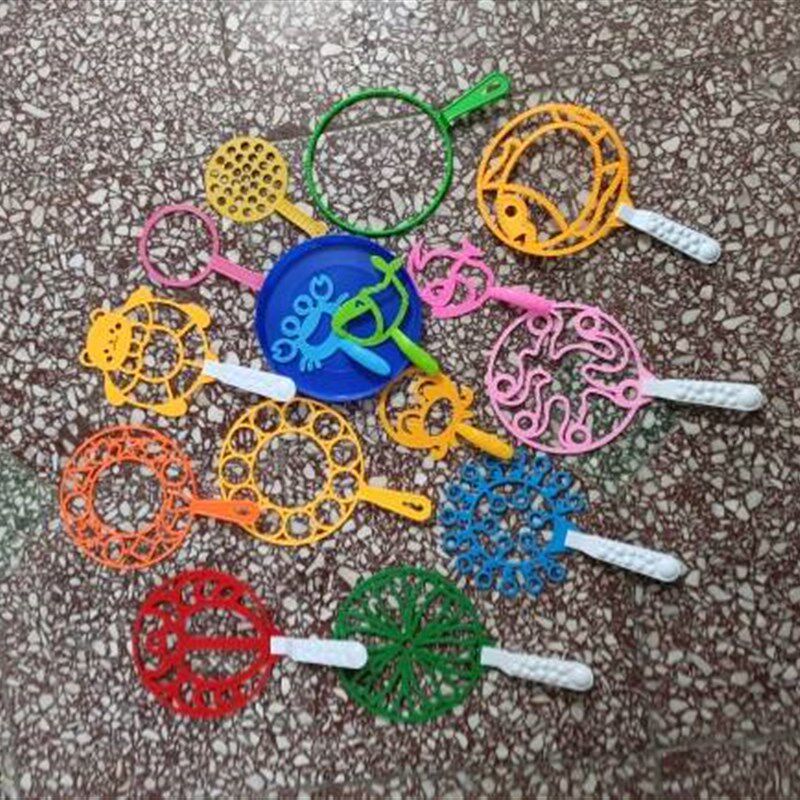 泡泡圈环泡泡秀表演全套道具大型工具吹泡泡工具杆儿童彩色泡泡棒