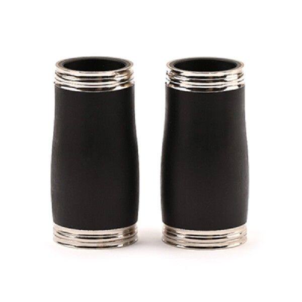 2Pcsset Clarinet Barrel Black for Bb Clarinet Replacement