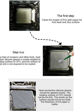 High-Conductivity Gd100 Heat Silicone Grease Tube Heat-Dissi