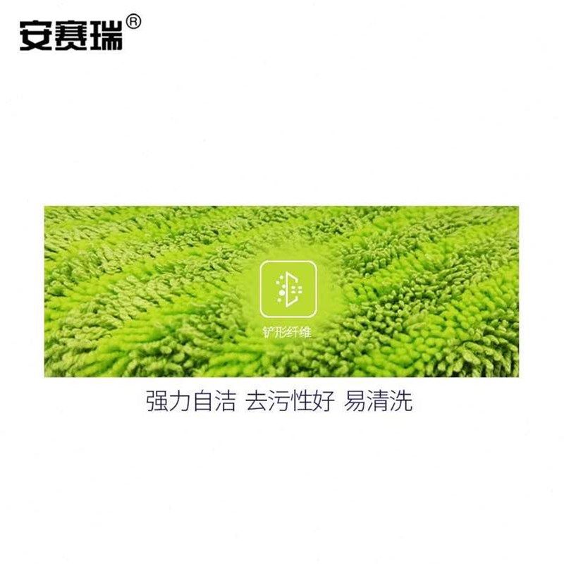 安赛瑞擦布套电动伸缩加长杆清洁布高空擦天花板擦窗户拖布颜色随