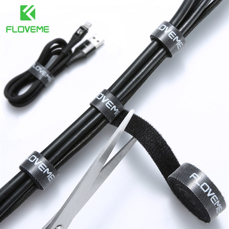 FLOVEME Cable Organizer Wire Winder Holder Earphone Mouse