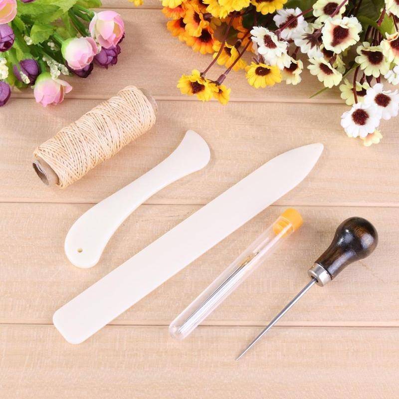 11pcs Kit Set Sewing Accessories Stitching AwlSewing Wax Th