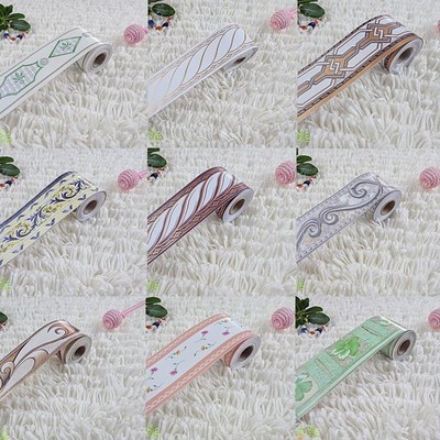 画边框条 装饰 自粘 画框 边线贴纸家用压边腰线边框卧室墙纸自贴