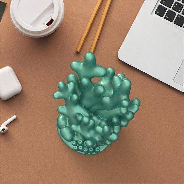 Artistic Candle Wax Soft Casting Die 3D Coral Figure Staute