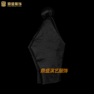 古装帽戏曲戏剧素罗帽家丁帽子店小二八角帽唐伯虎武松书童帽