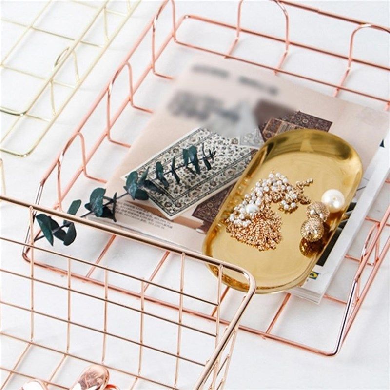 Office Supplies Metal File Holder Data Tray File Tray Anti-R