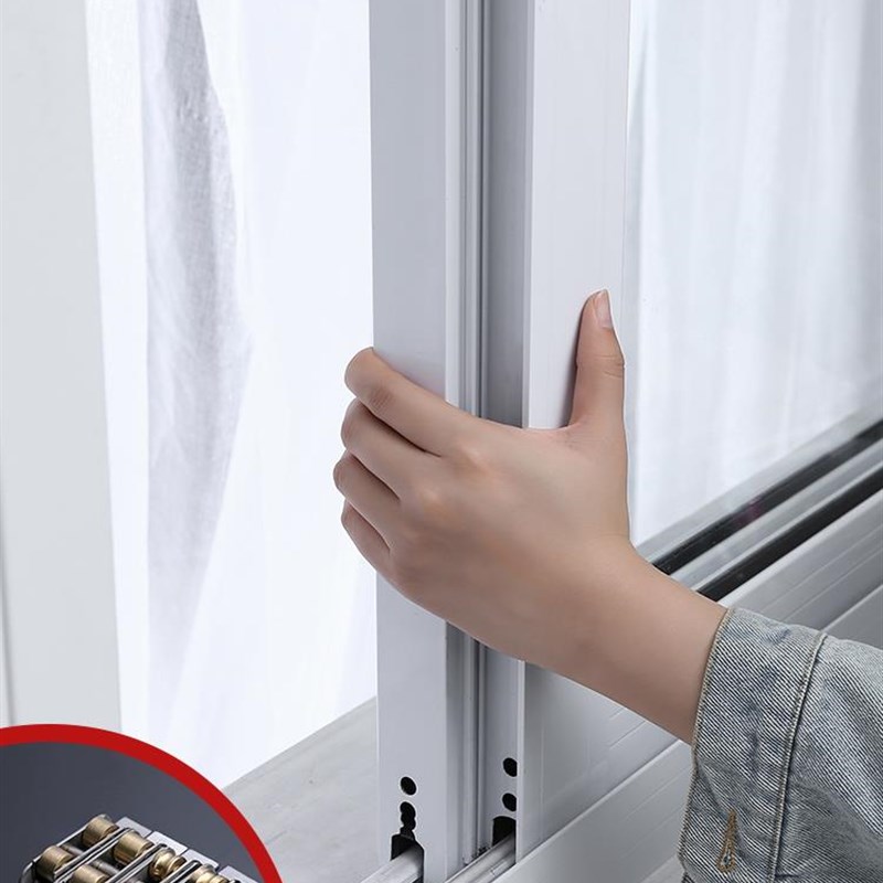 塑钢门窗滑轮轨道滚轮小号下轮推拉门移门轮子老式铝合金窗户配件