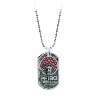 2033 Necklace Pendants Game Souvenir Exodus Metal Pen Metro