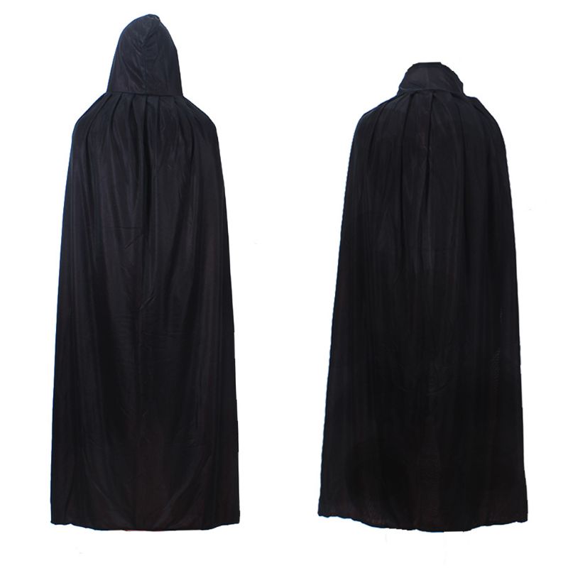Vampire Cloak Cape Stand-up Collar Cap Reversible for Hallow