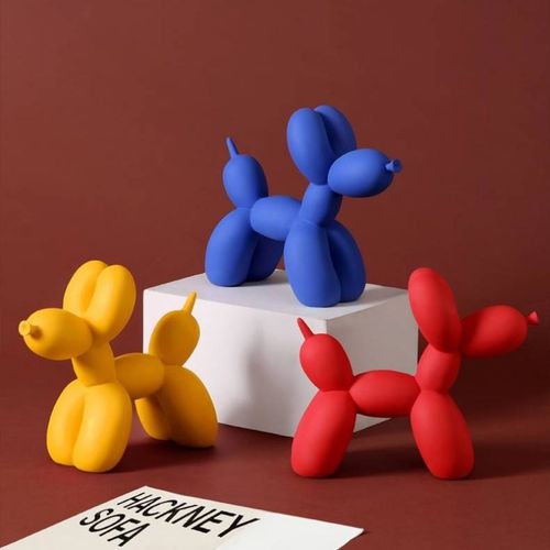 3D Three-dimensional Balloon Dog Silicone Mold Gypsum Aromat