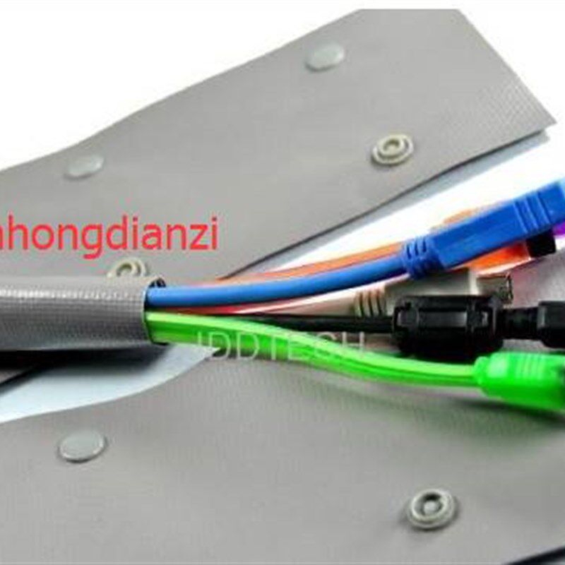 结束带扣式 PC-180mm 75米/卷 粘式带 扣式护线布 电线保护带