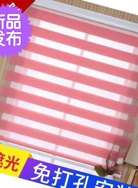 Bathrooml curtain roller blind R free punch lifting blinds