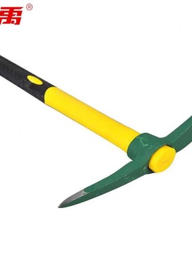 冰禹BY164工业用包塑柄多功能高碳钢加硬双头清洁镐户外清洁尖镐
