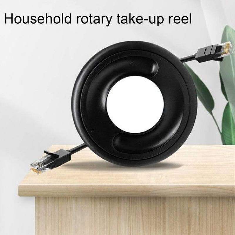 Cable Cord Organizer Reusable Dustproof Rotatable ABS Cable