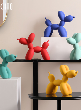 Balloon Dog Figurines For Interior Home Decor Nordic Modern