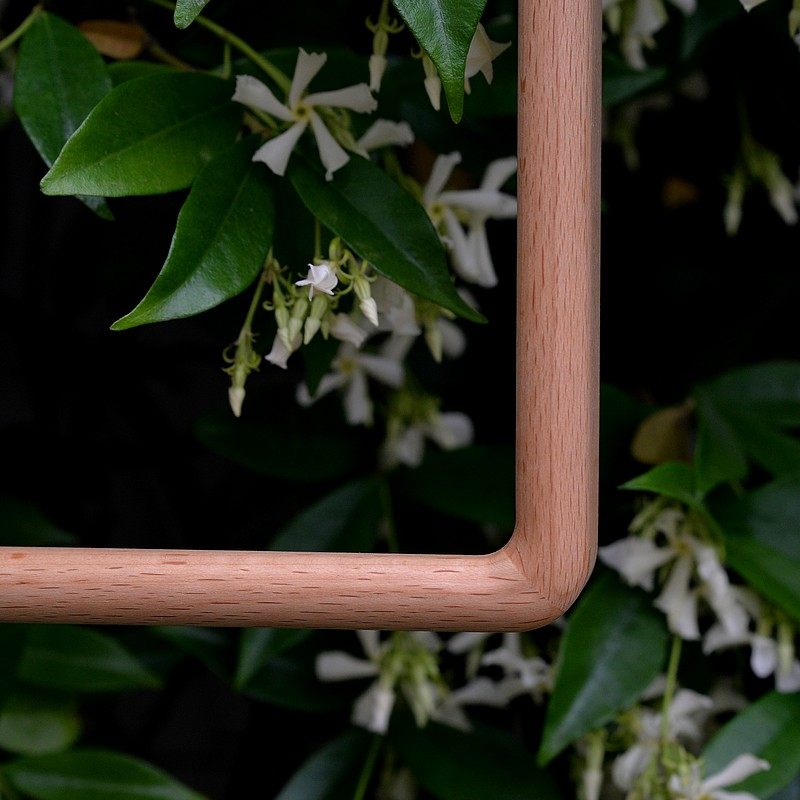 黑胡桃木圆角榫卯实木相框摆台6寸8寸洗照片原木挂墙定制北欧简约