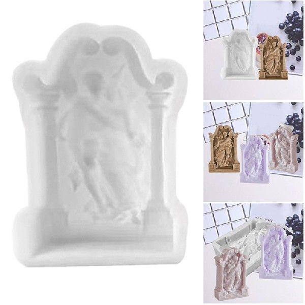 DIY Pendant Soft Casting Die Classical God Shape Silicone