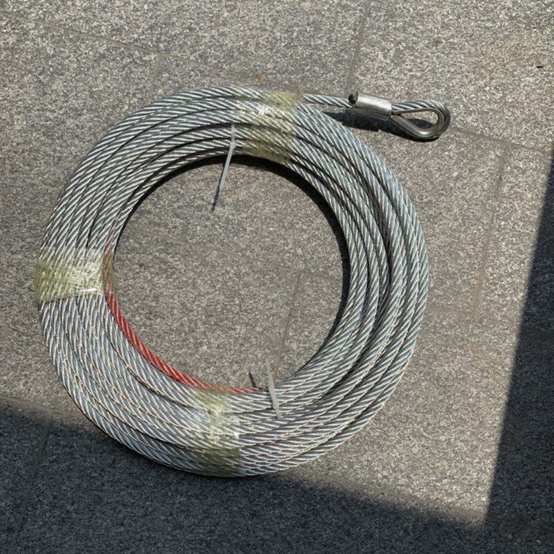 电动绞盘钢丝绳12000磅专用镀锌钢丝绳