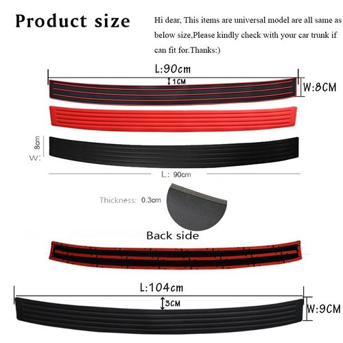 BMW X1 X3 X5 X6 F15 F16 F20 F25 E83 E70 E84 E53 Rubber Rear