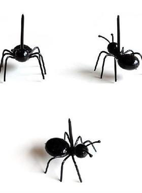 12pcsSet Ant Fruit Fork Reusable Cute Plastic Tableware