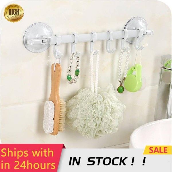 2022 1pcs Suction Wall Hanging Stand Hook Kitchen Bathroom