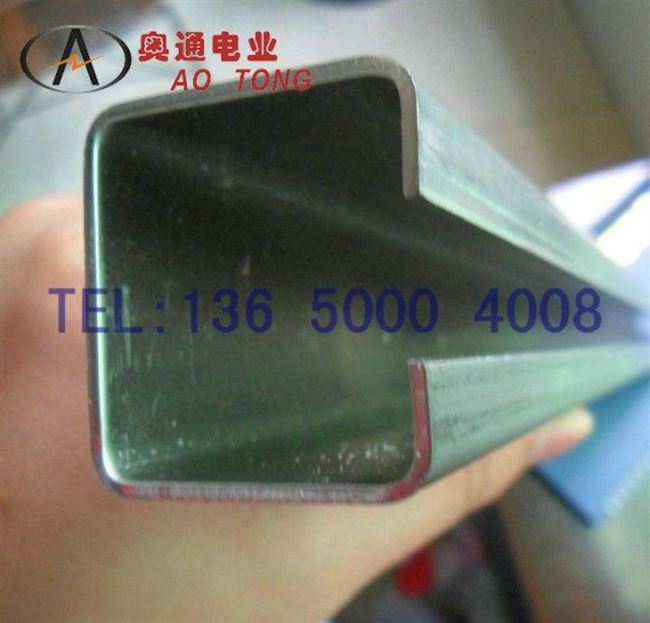 c30镀锌c型钢导轨 滑轨扁线电缆跑道 行车滑车起重电缆滑车吊滑轨