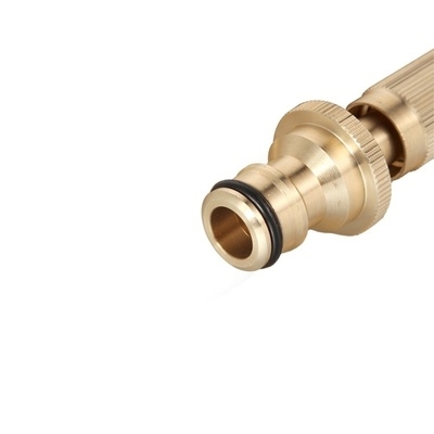 需用多功能纯铜雾化喷头可调节水花洗车浇水神器