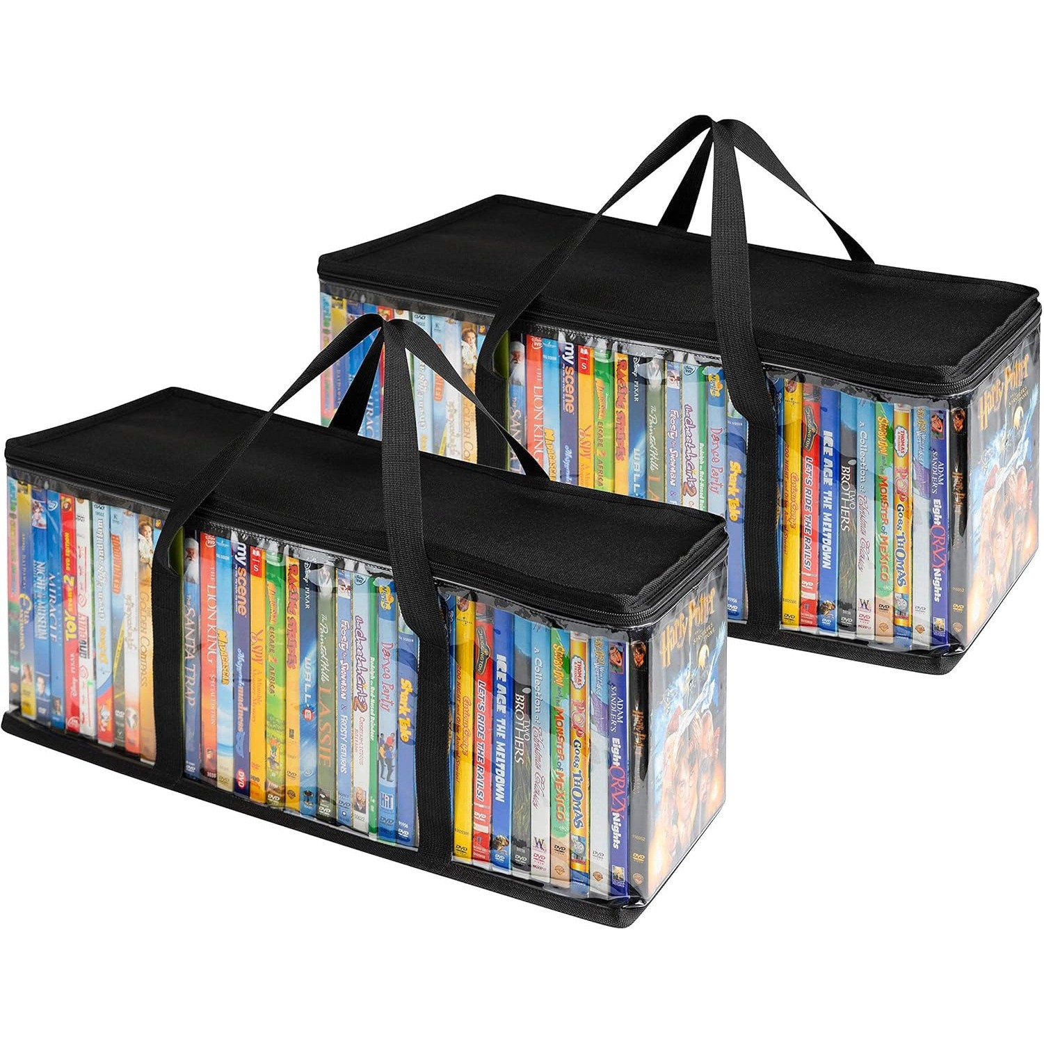 跨境热销电影碟片电子游戏光盘CD袋提手拉链黑色存储袋,收纳整理,其他收纳袋,淘宝优惠券,粉丝福利购,淘宝优惠卷
