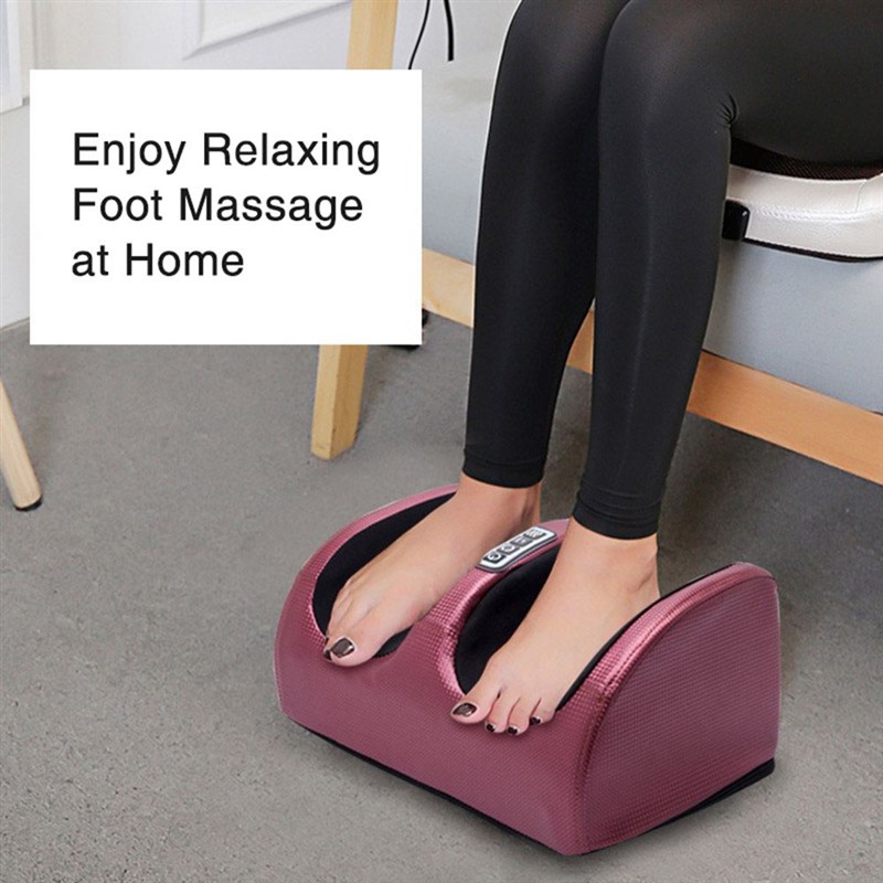 Electric Foot Massager Heating Therapy Hot Compression Shiat