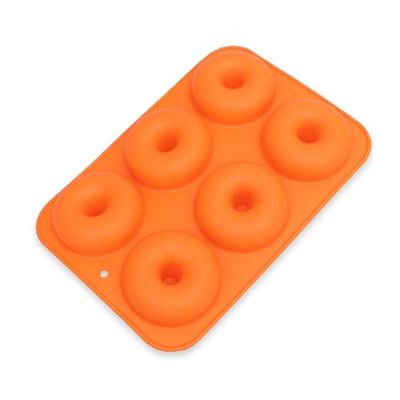 6Cavity Silicone Donut Baking Pan NonStick Mold