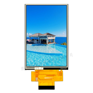 極速3.5寸tft豎屏3.5寸tft觸摸屏 320x480分辨率16位MCU接口40pin
