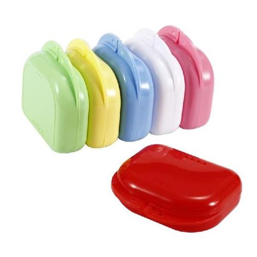 6 Colors Fake Teeth Orthodontic Case Retainer Mouth Guard